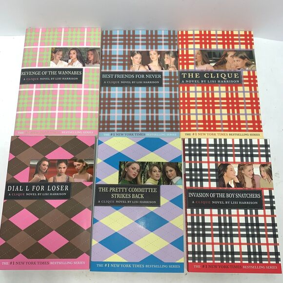 the clique collection & second collection set of 6 books - Picture 3 of 3